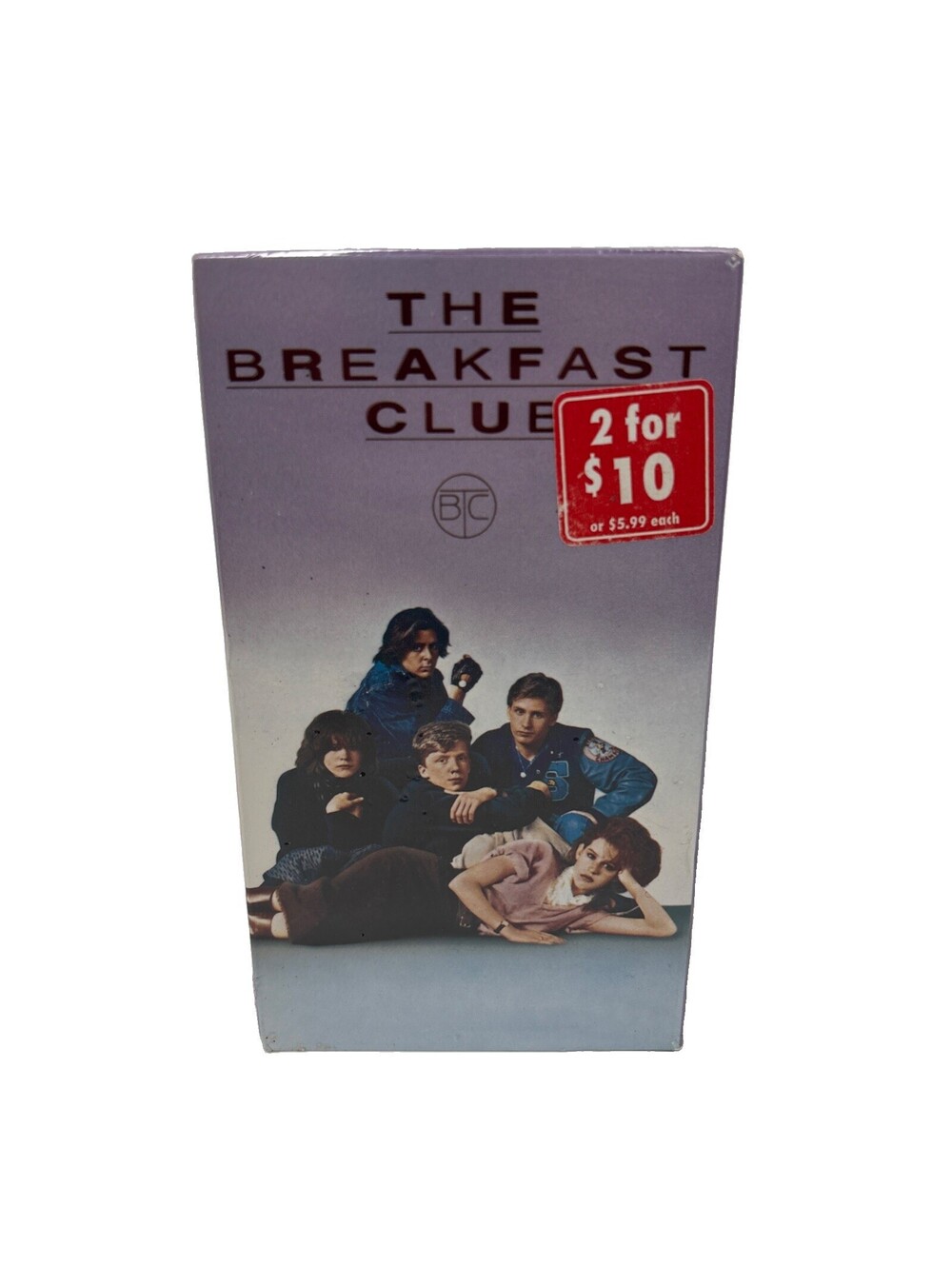 The Breakfast Club VHS 1985 VCR Video Tape Cassette Brand New Factory Sealed